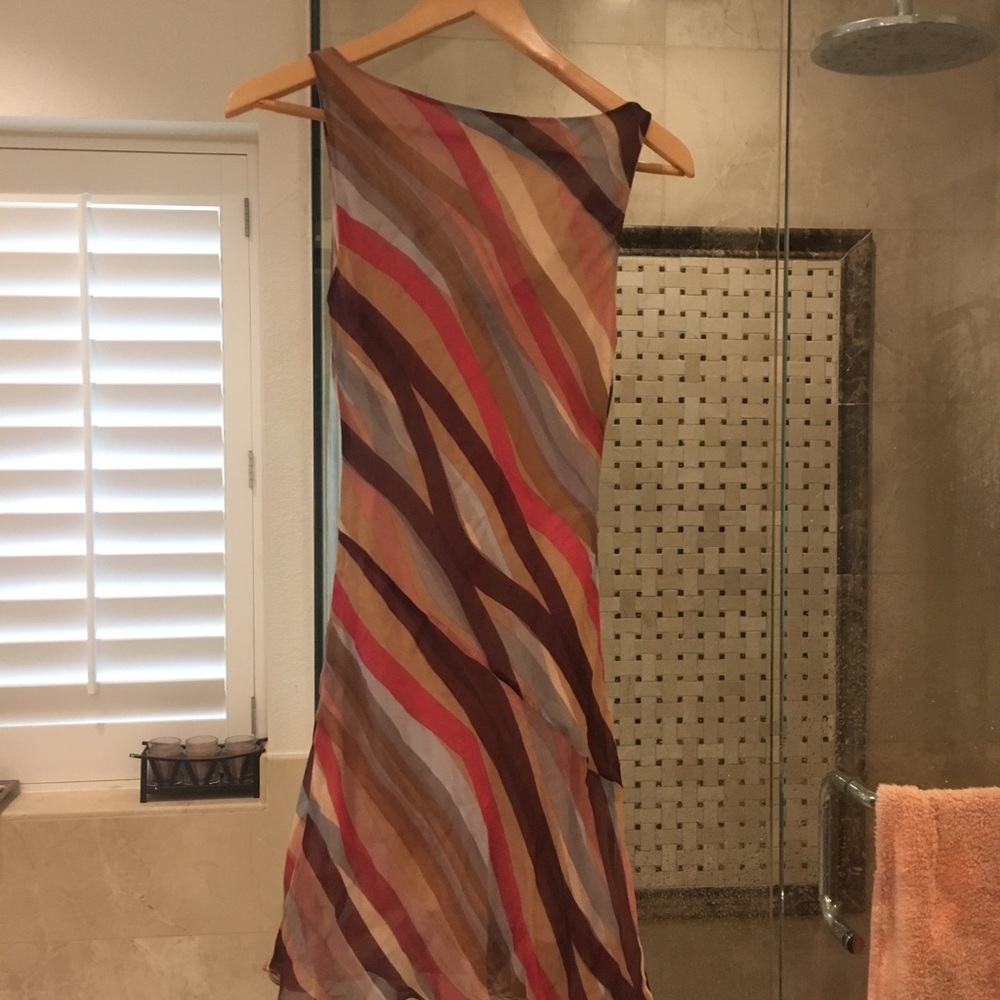 BCBG silk summer dress - Picture 2 of 3